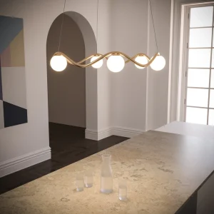 Circle of life chandelier ø650 mm. (minimalistic canopy)