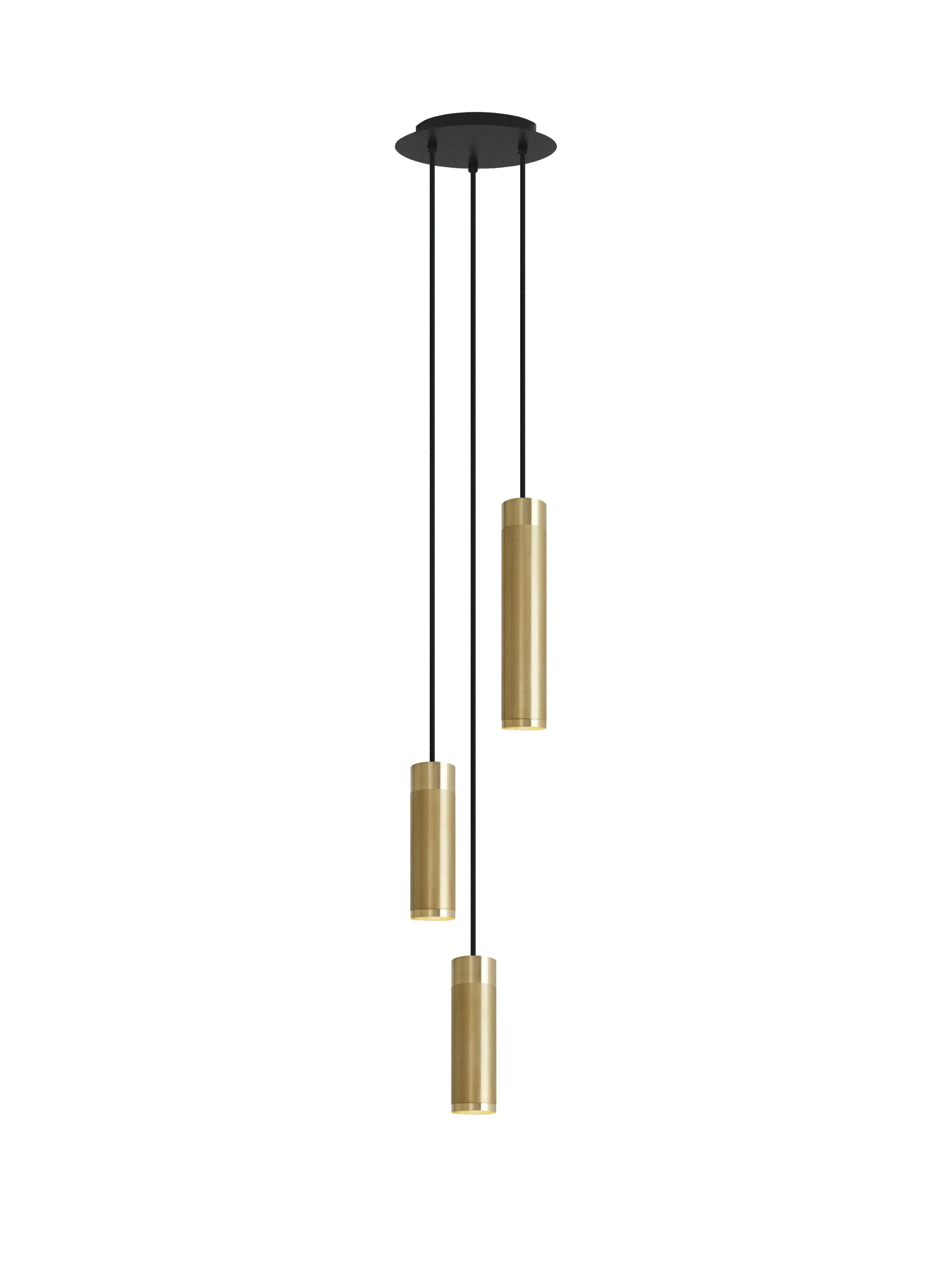 Patrone Pendant Cluster Lamp Small, Brass