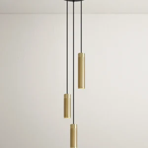 Patrone Pendant Cluster Lamp Small, Brass