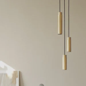 Patrone Pendant Cluster Lamp Small, Brass