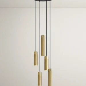 Patrone Pendant Cluster Lamp Large, Brass