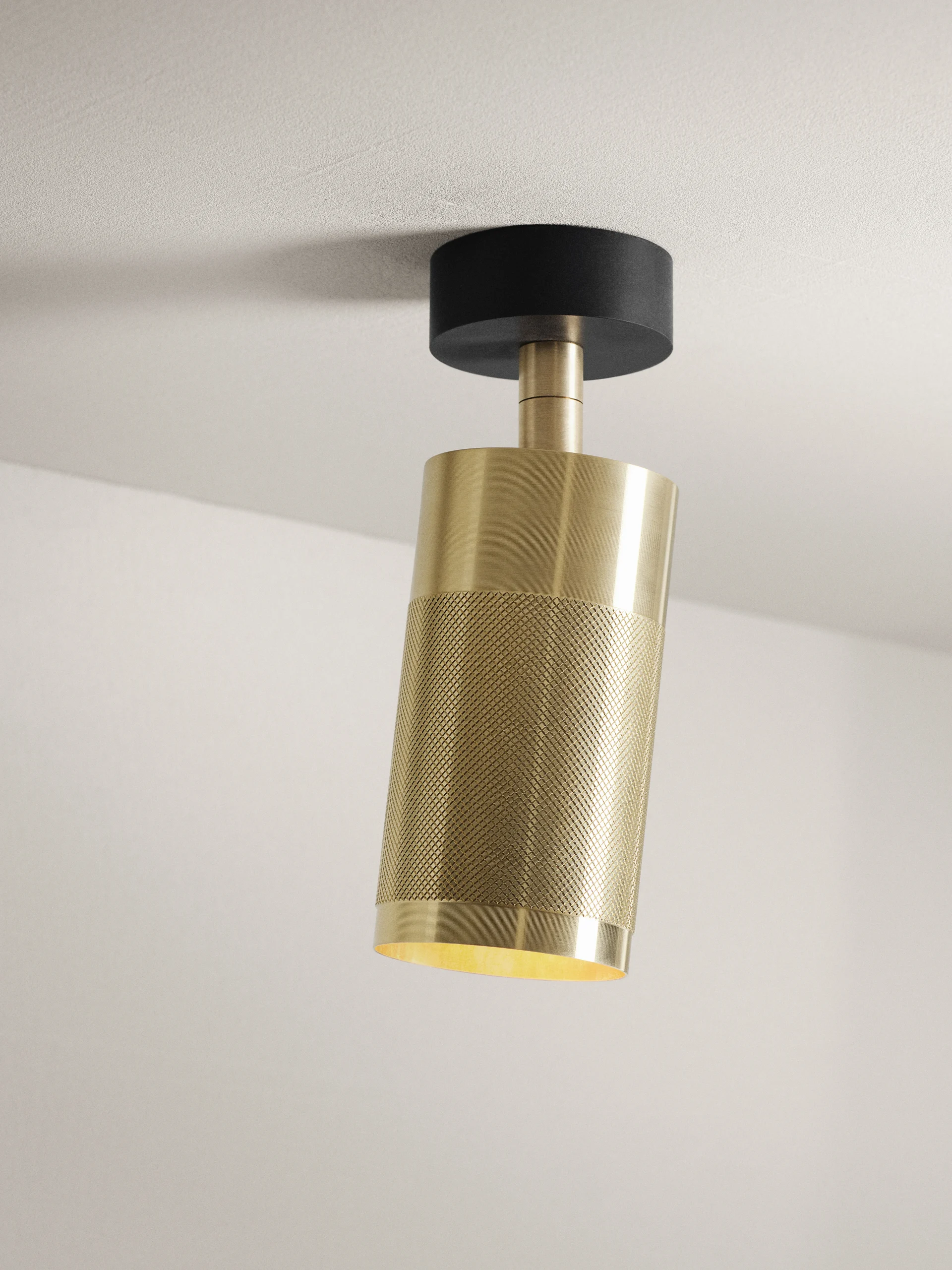 Patrone Canopy Ceiling Light, Brass