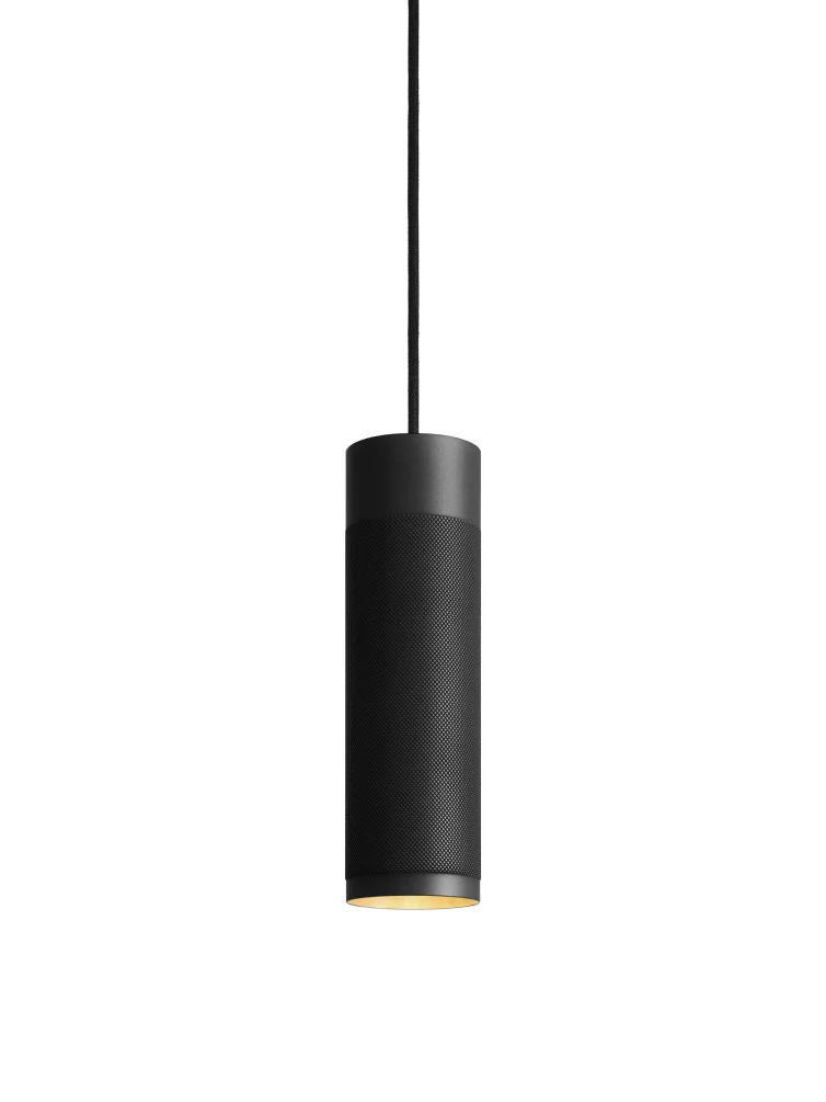 Patrone Pendant Lamp, Black-browned Brass