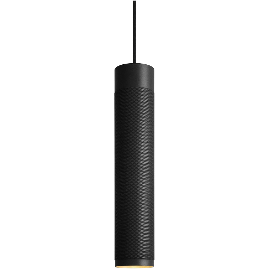 Patrone Large Pendant Lamp, Black-browned Brass