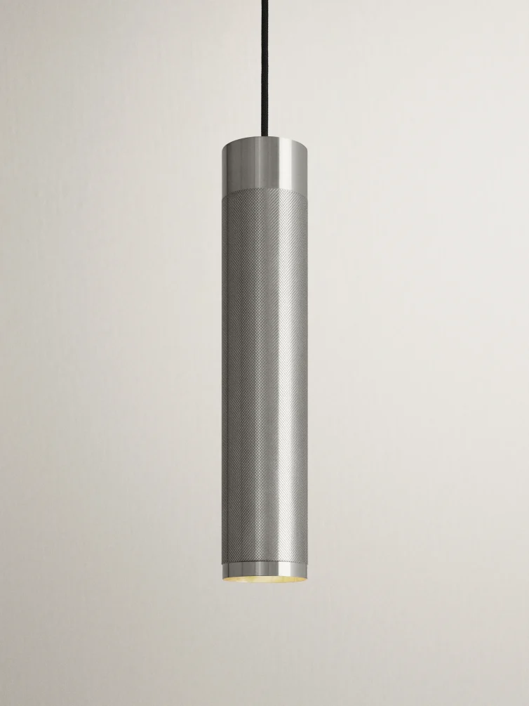 Patrone Large Pendant Lamp, Nickel-plated Brass