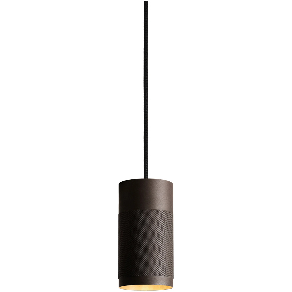 Patrone Small Pendant Lamp, Browned Brass