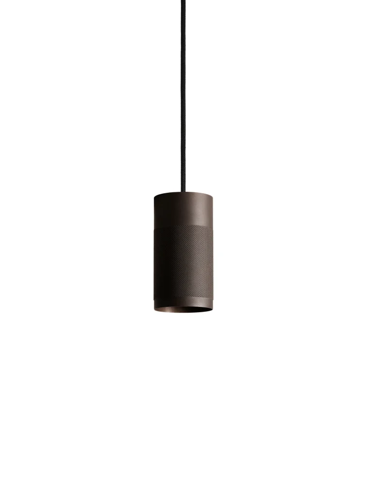 Patrone Small Pendant Lamp, Browned Brass