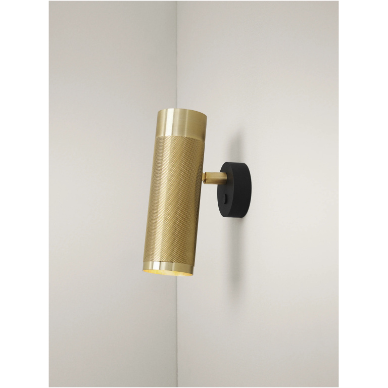 Patrone Wall Lamp, Brass