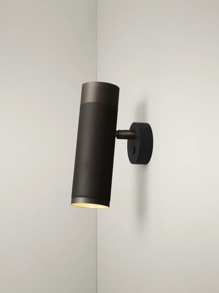 Patrone Wall Lamp, Browned Brass/Brass