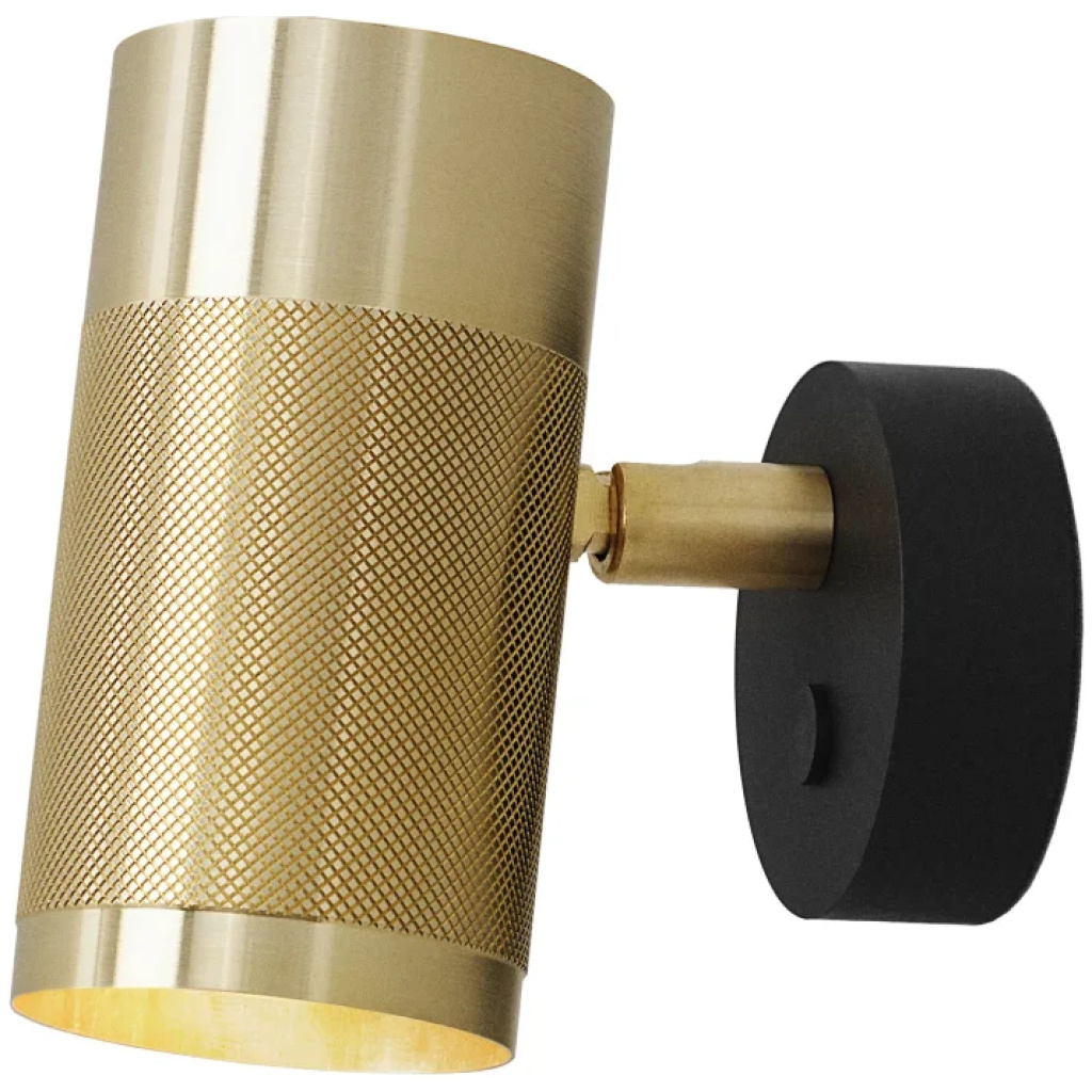 Patrone Small Wall Lamp, Brass