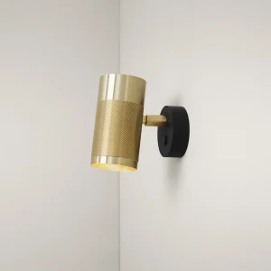 Patrone Small Wall Lamp, Brass