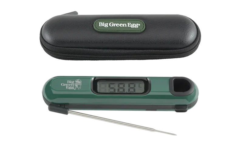 Big Green Egg Instant Read Thermometer with pouch