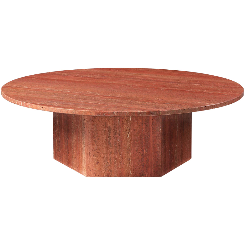 Epic Coffee Table – Round, Ø110, Travertine
