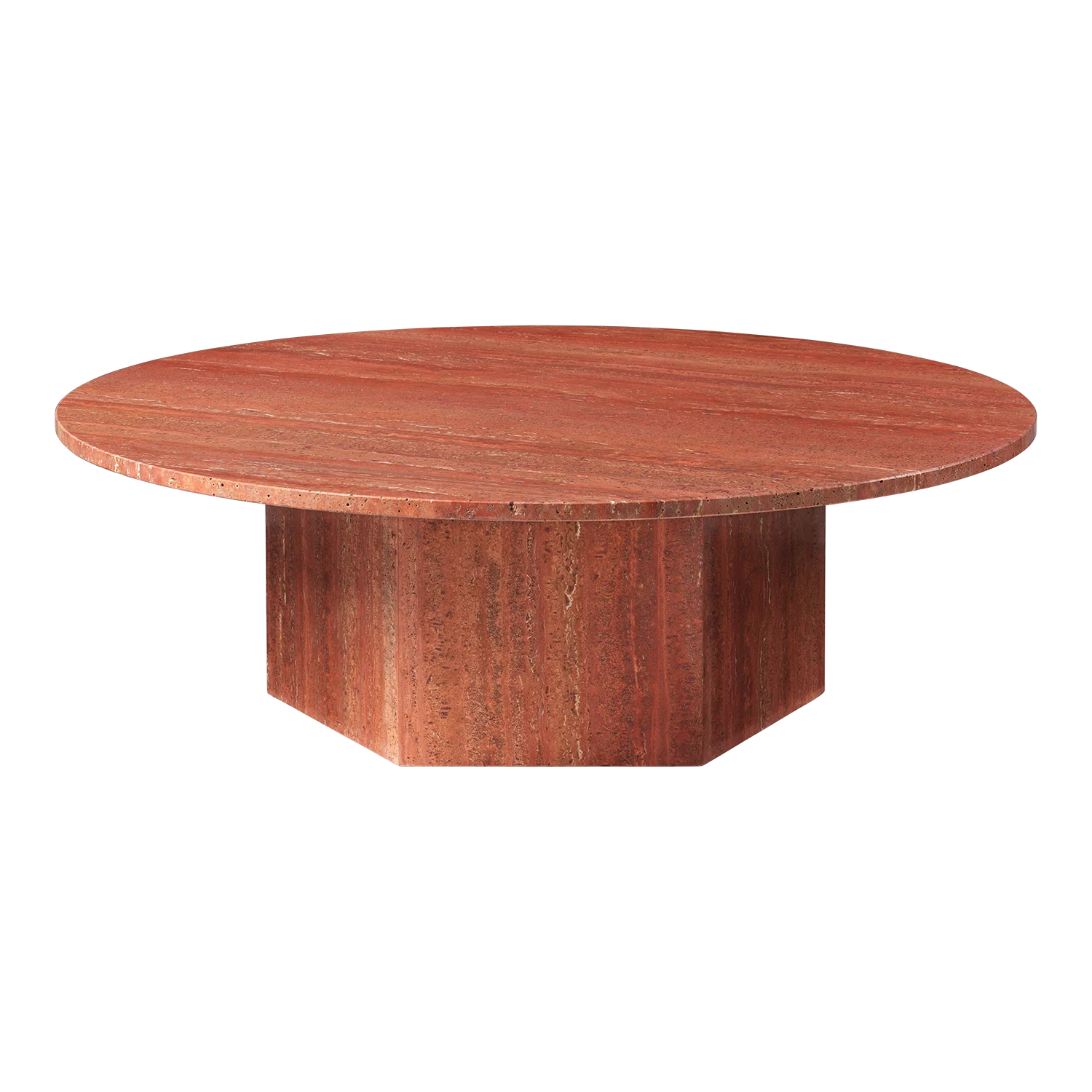 Epic Coffee Table – Round, Ø110, Travertine