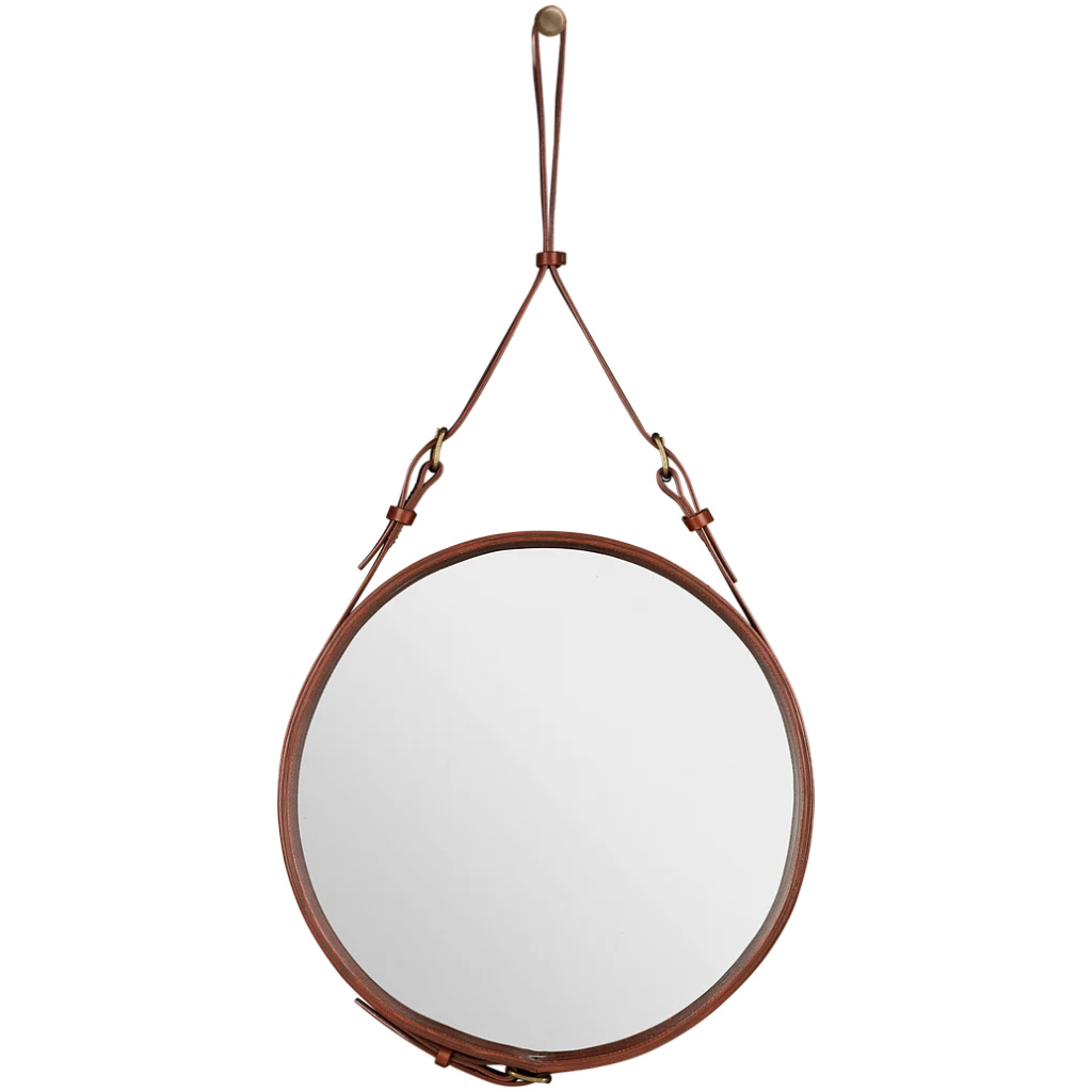 Adnet Wall Mirror, Circular, Ø45