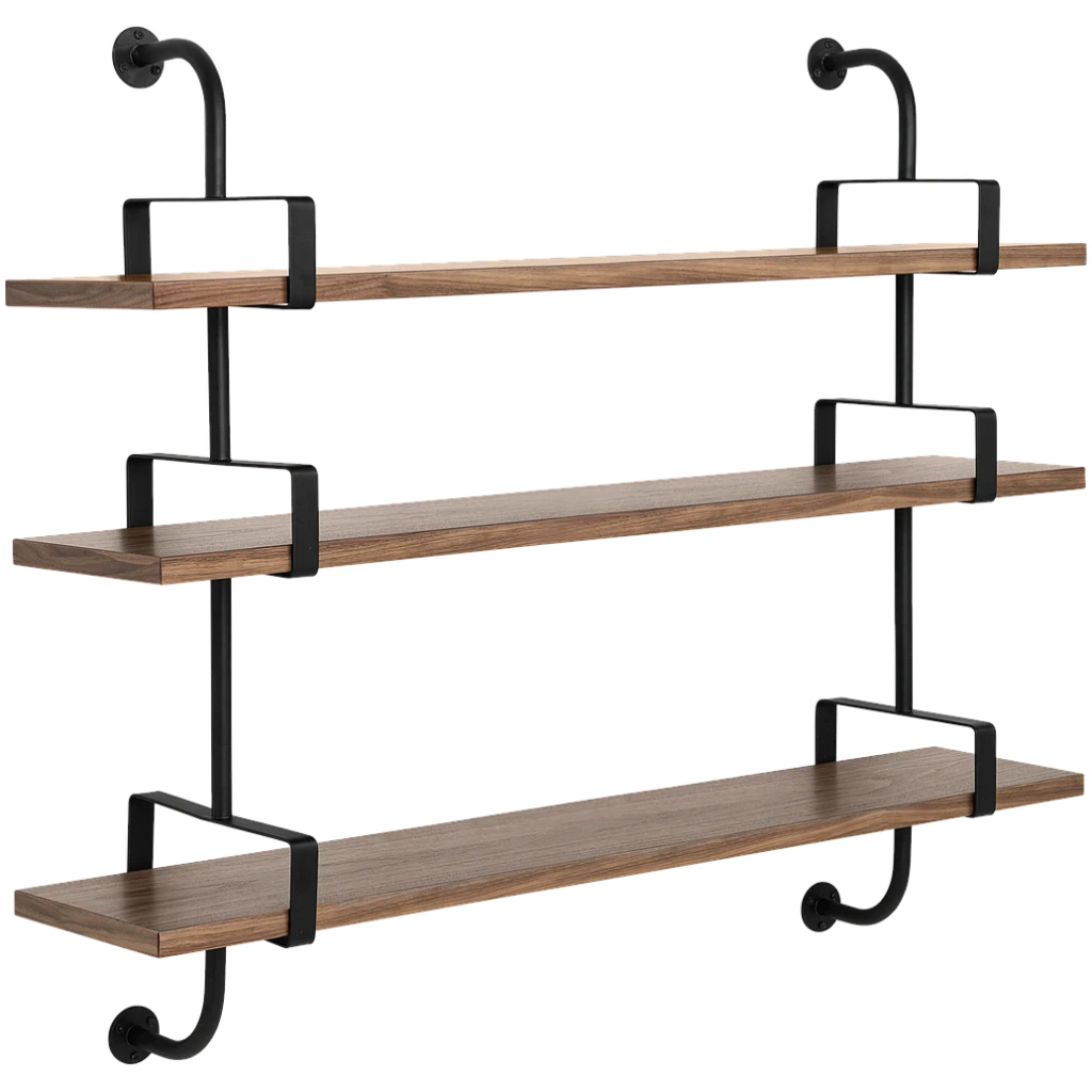 Démon Shelf, 2 Brackets, 155, 3 shelves