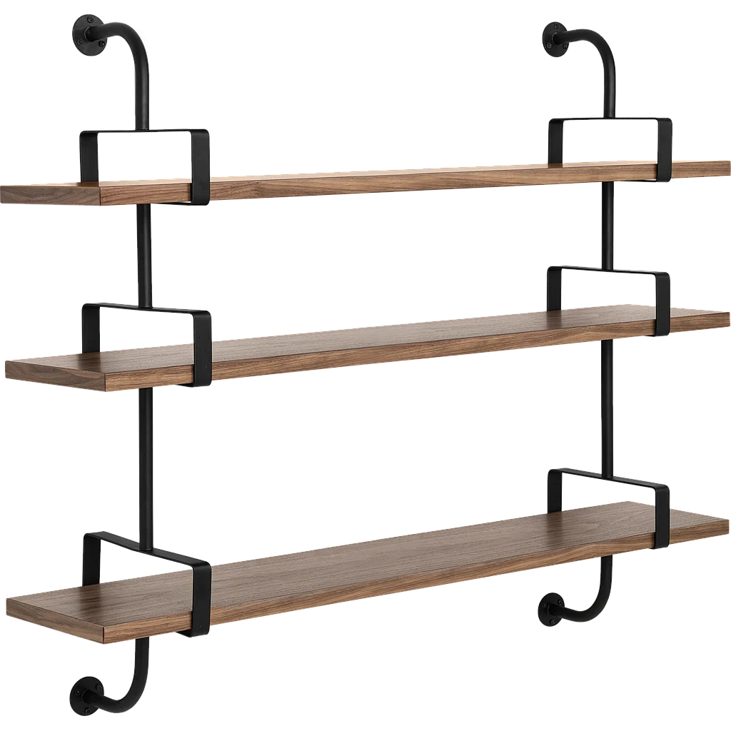 Démon Shelf, 2 Brackets, 155, 3 shelves