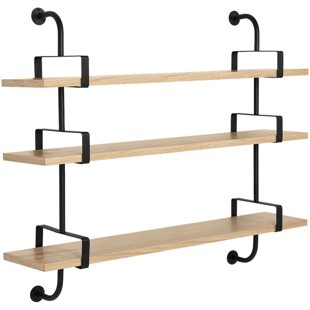 Démon Shelf, 2 Brackets, 155, 3 shelves
