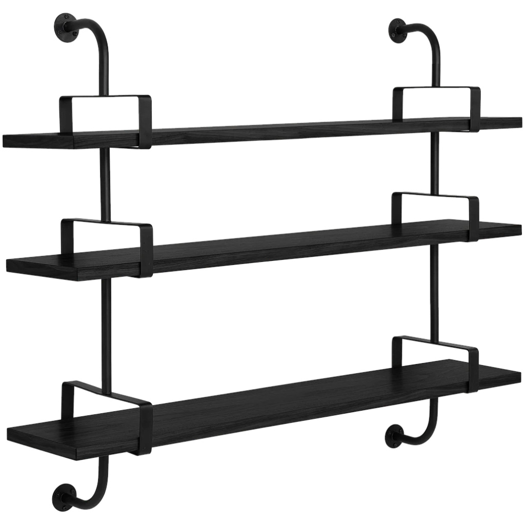 Démon Shelf, 2 Brackets, 155, 3 shelves