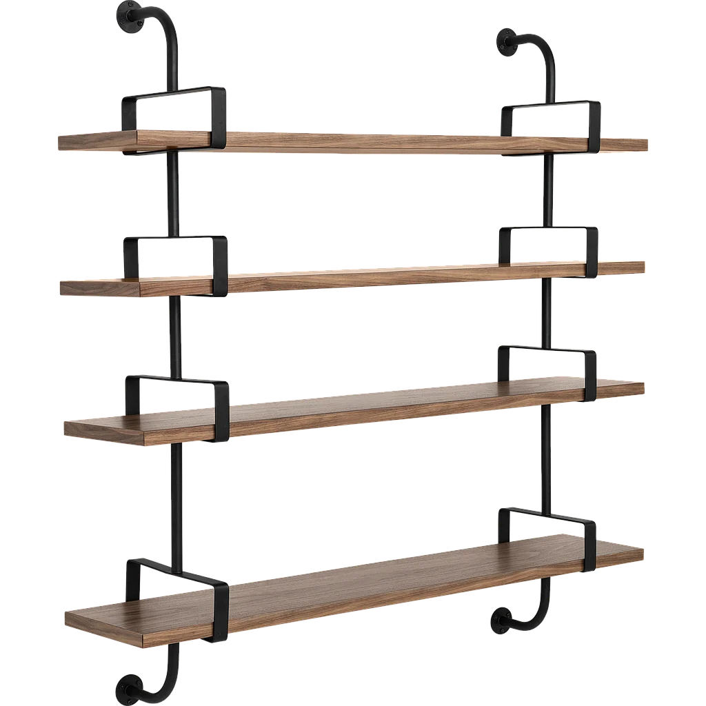 Démon Shelf, 2 Brackets, 155, 4 shelves