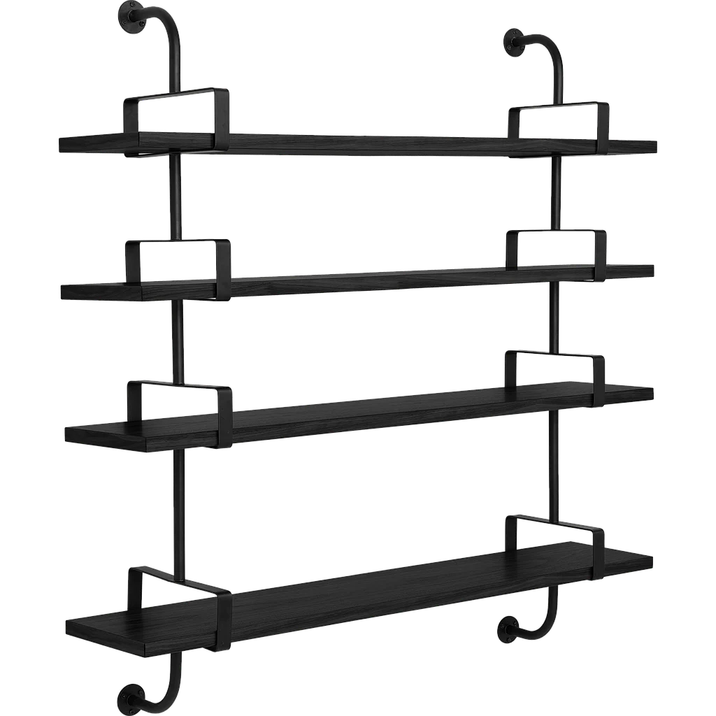Démon Shelf, 2 Brackets, 155, 4 shelves