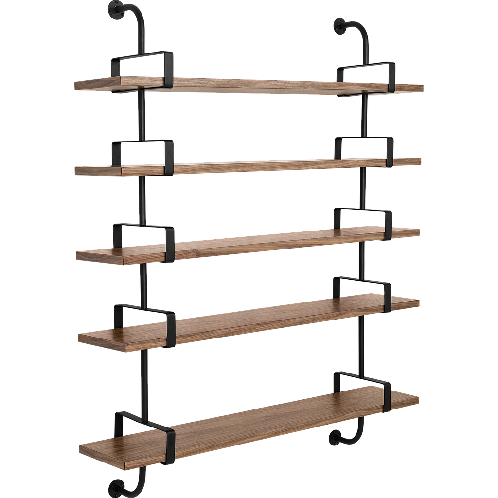 Démon Shelf, 2 Brackets, 155, 5 shelves