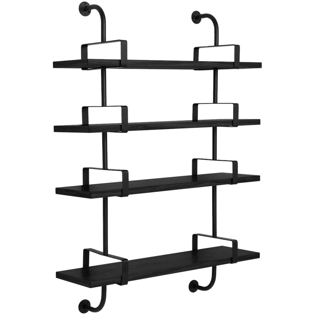 Démon Shelf, 2 Brackets, 95, 4 shelves