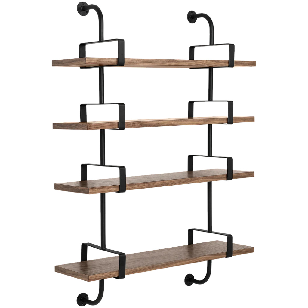 Démon Shelf, 2 Brackets, 95, 4 shelves
