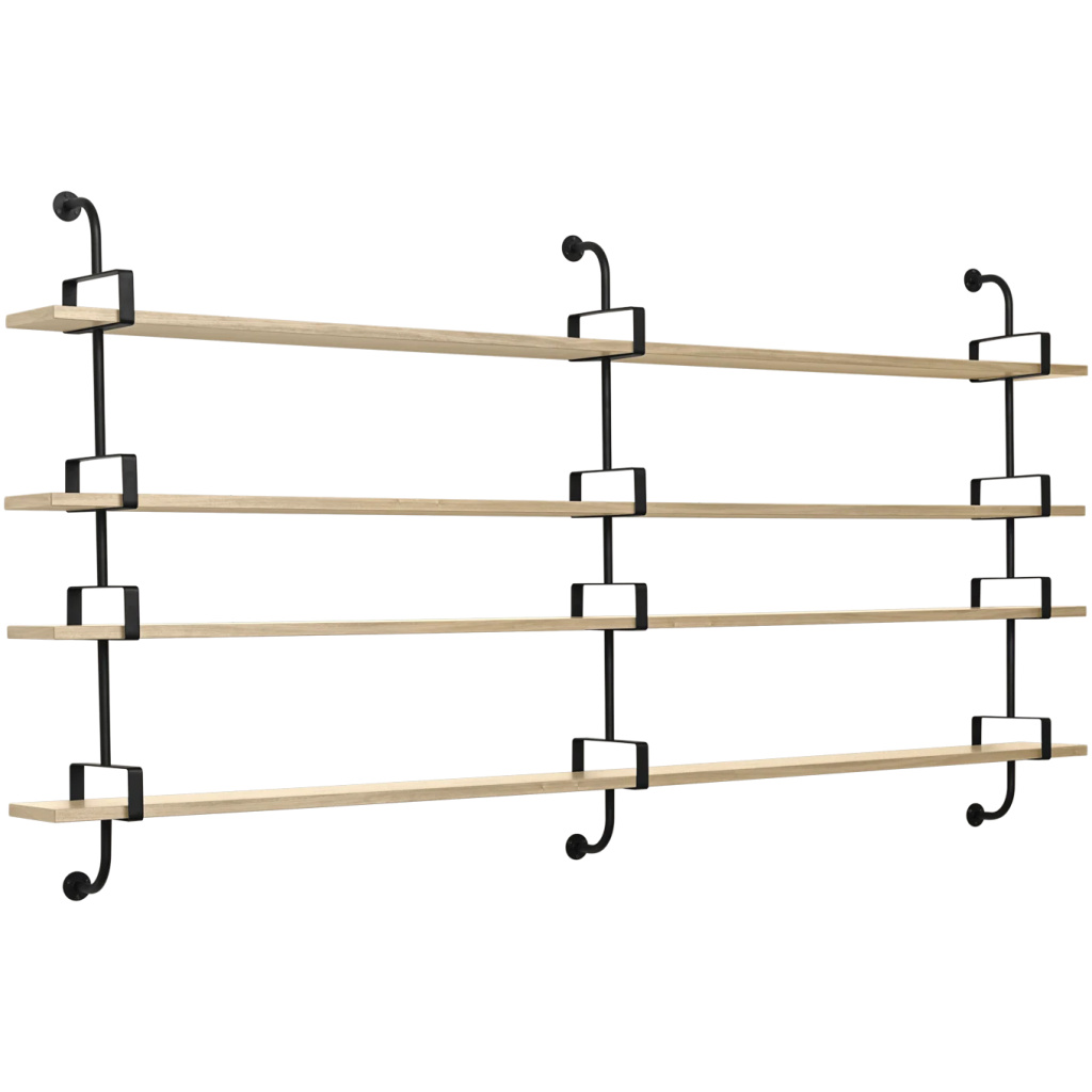 Démon Shelf, 3 Brackets, 215, 4 shelves