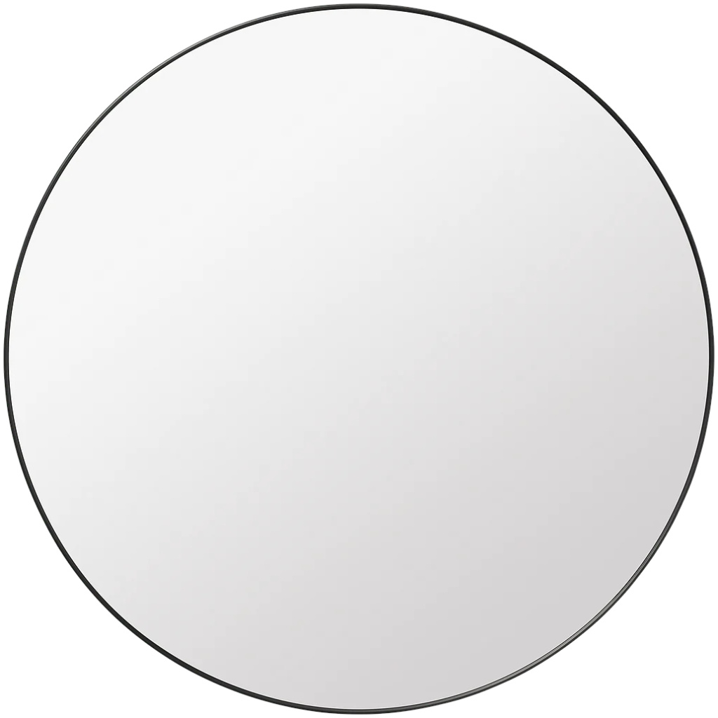 GUBI Wall Mirror, Round, Ø110