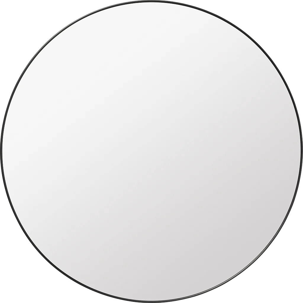 GUBI Wall Mirror, Round, Ø110