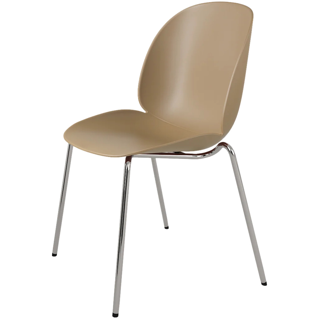Beetle Dining Chair – Un-Upholstered, 4-leg, Stackable