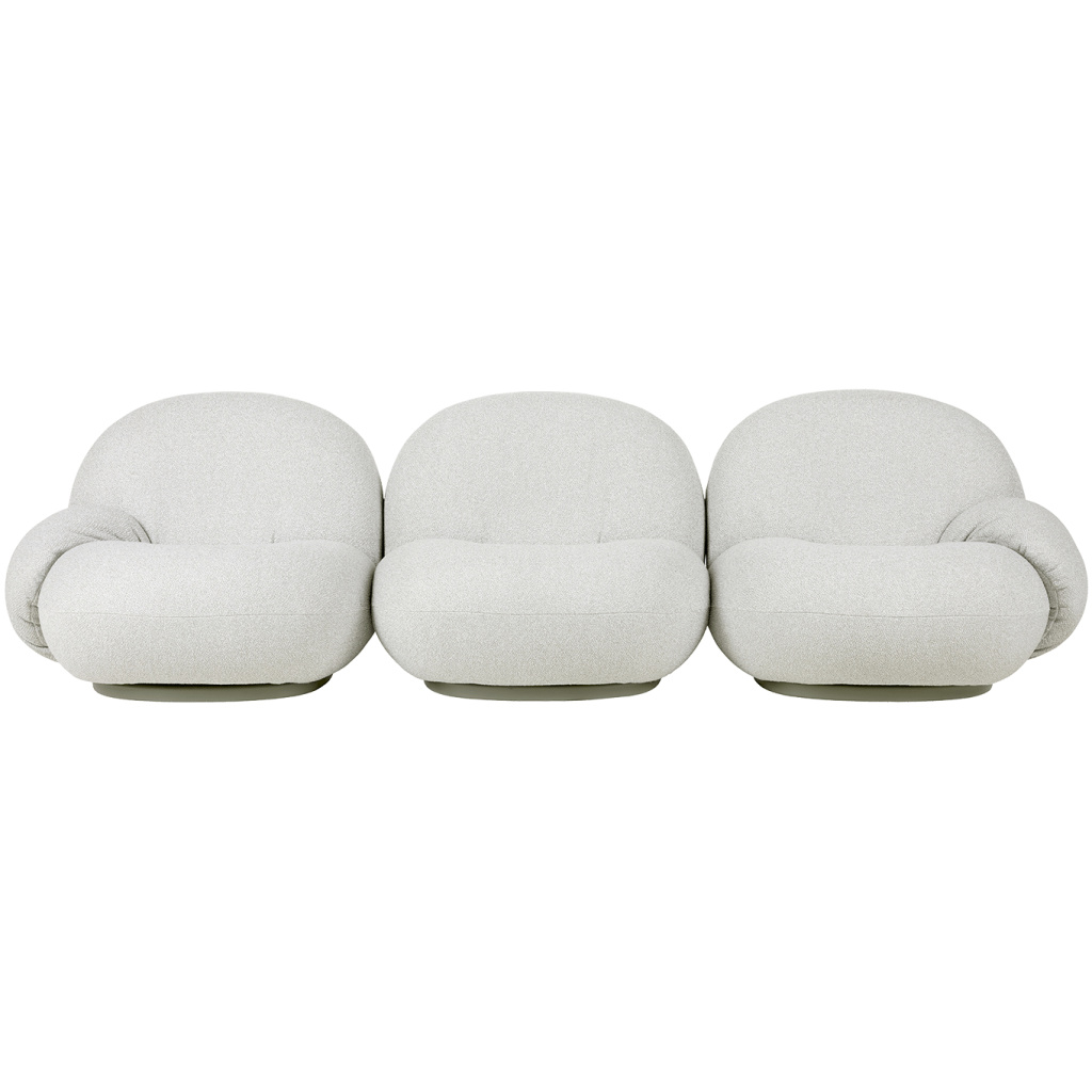Pacha Outdoor Sofa – Fully Upholstered, 3-seater with armrests