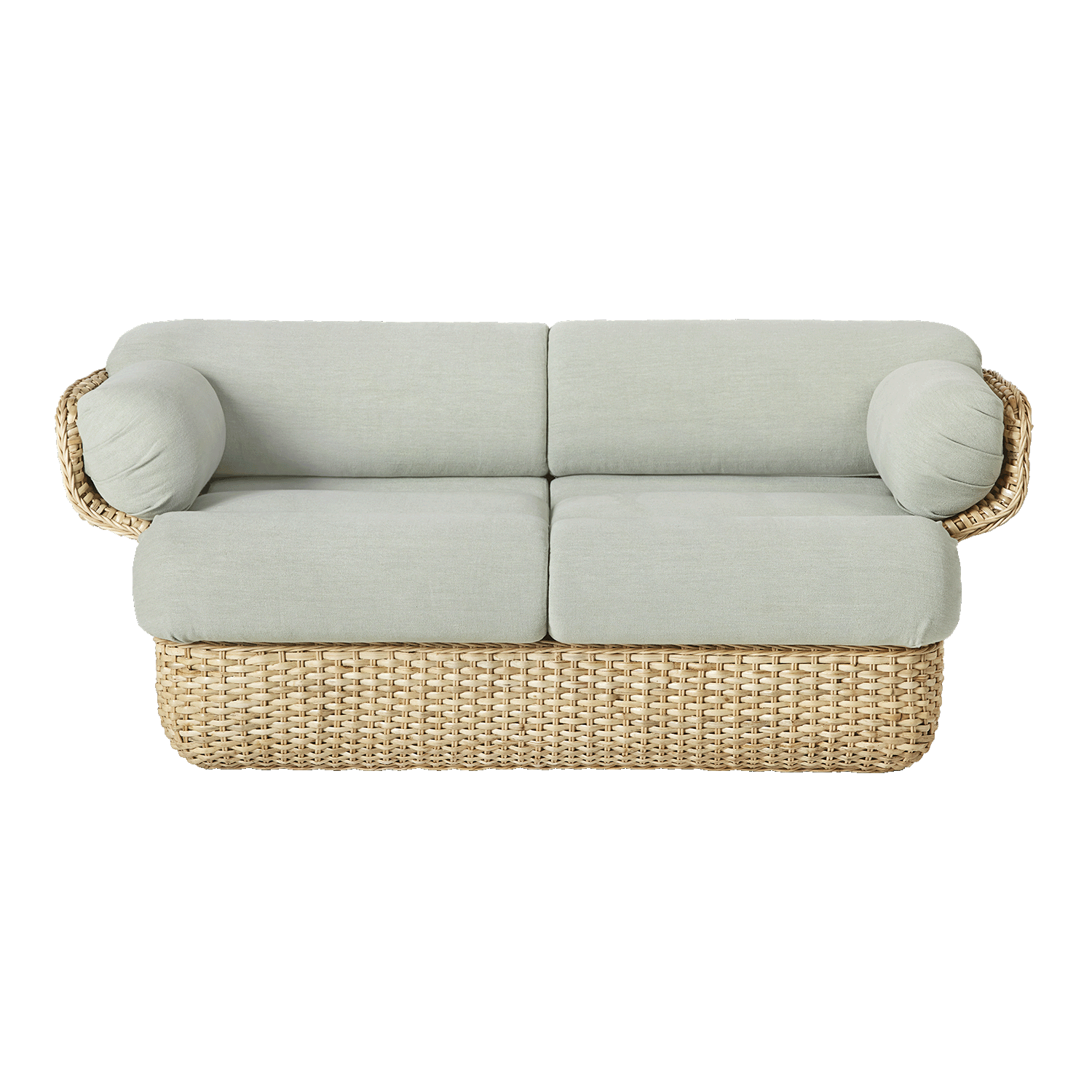 Basket Sofa – Fully Upholstered, 2-seater