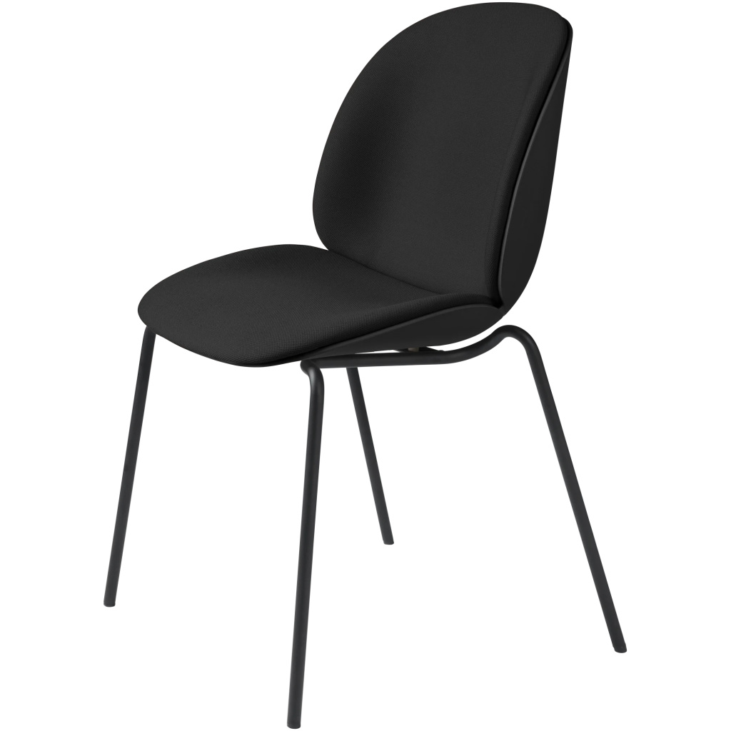 Beetle Dining Chair – Front Upholstered, 4-leg, Stackable