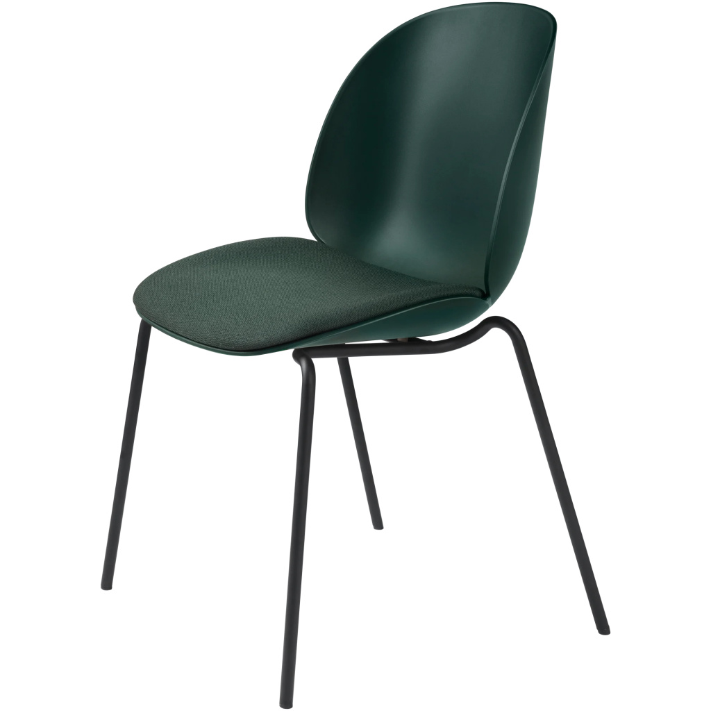Beetle Dining Chair – Seat Upholstered, 4-leg, Stackable