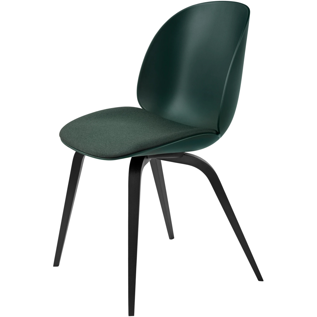 Beetle Dining Chair – Seat Upholstered, Wood base