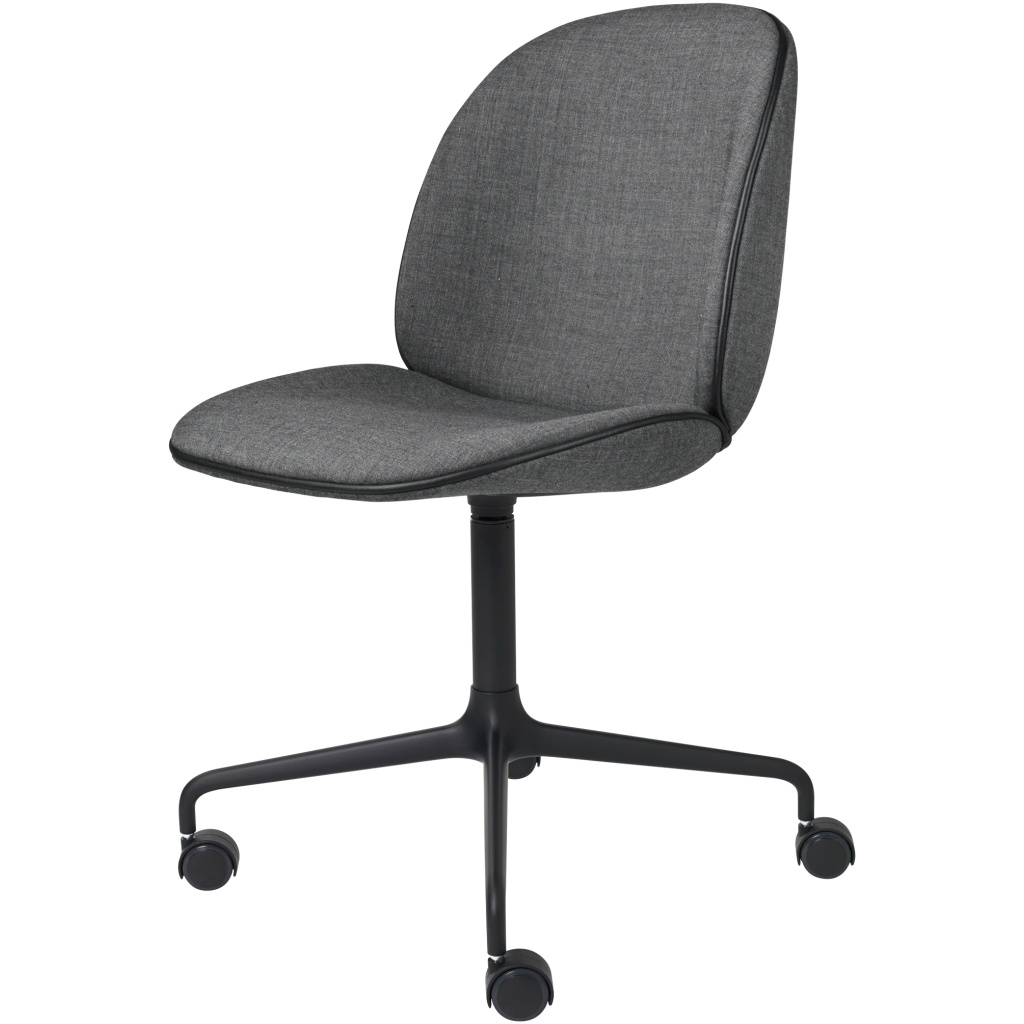 Beetle Meeting Chair – Fully Upholstered, 4-star w. castors