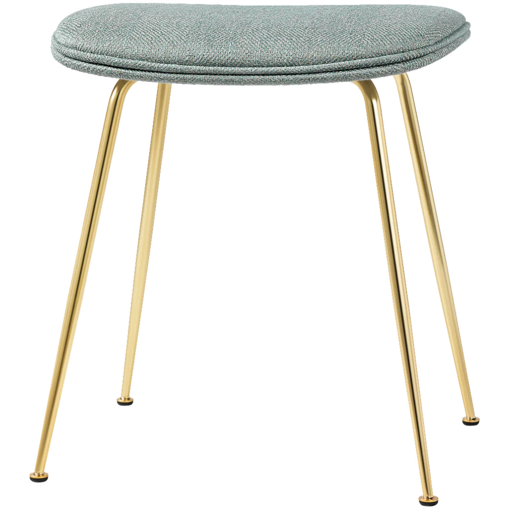 Beetle Stool – Fully Upholstered, 45, Conic base