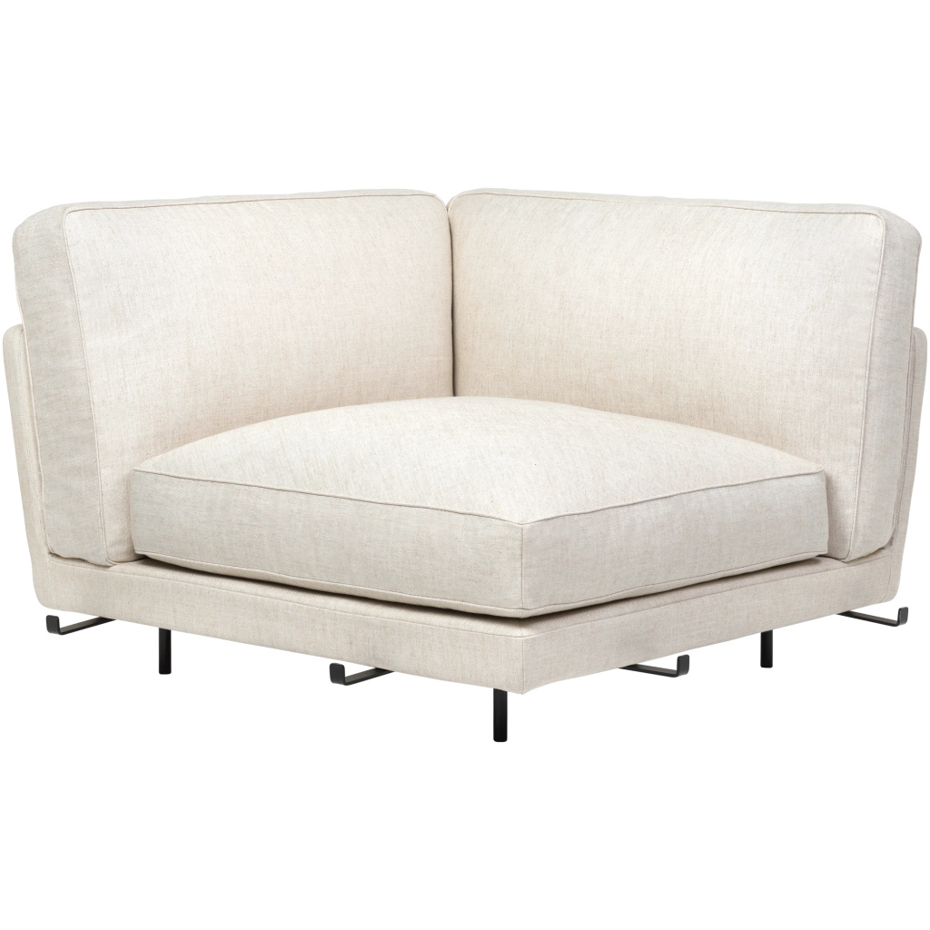 Flaneur Module – Fully Upholstered, 1-seater – Corner