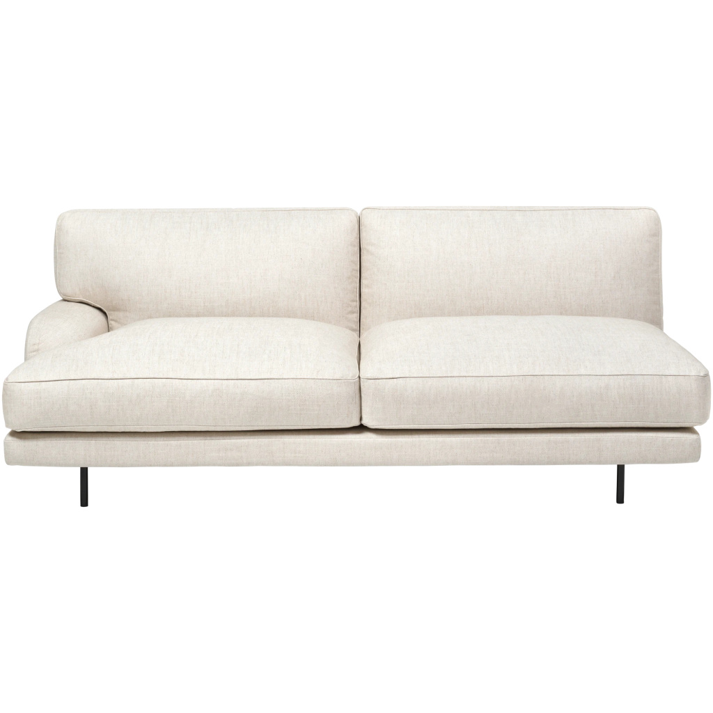 Flaneur Module – Fully Upholstered, 2-seater with right armrest