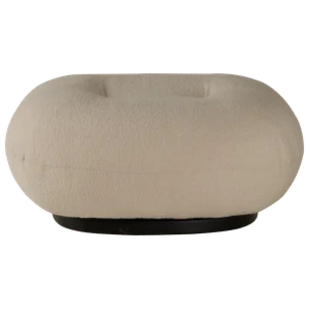 Pacha Ottoman – Fully Upholstered, Returning Swivel