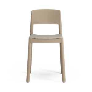 Grace caféstol med klädd sits.