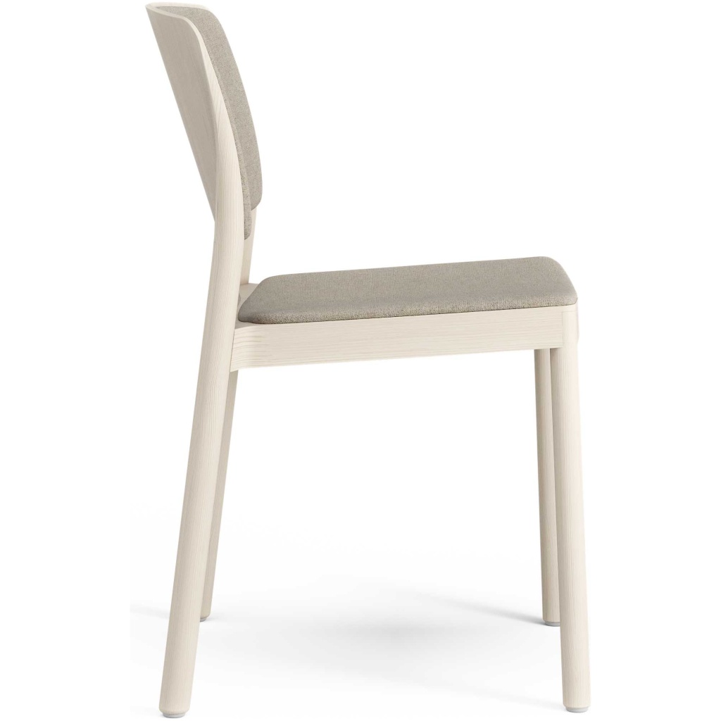Grace stol med klädd sits och rygg