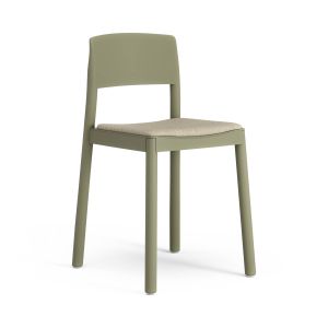 Grace caféstol med klädd sits.