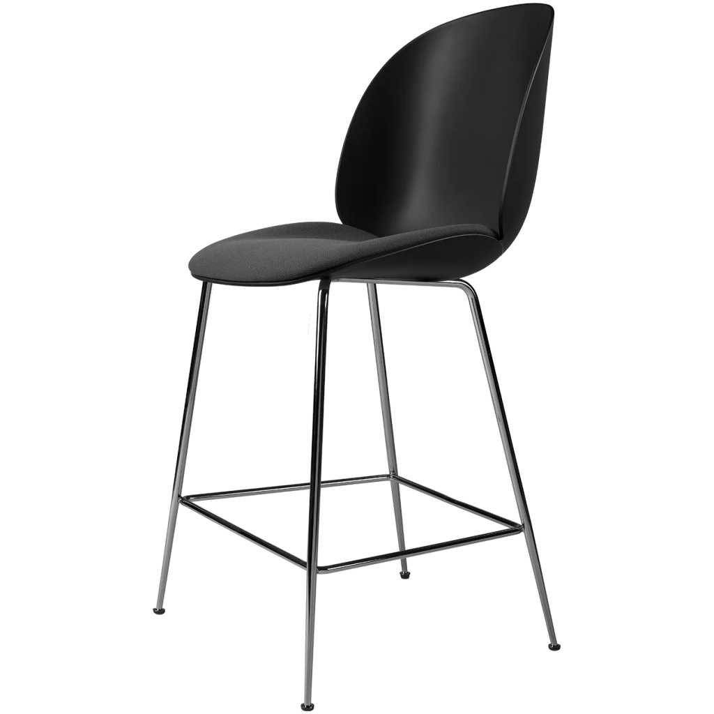 Beetle Counter Chair – Seat Upholstered, 67, Conic base