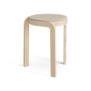Spin pall klädd sits