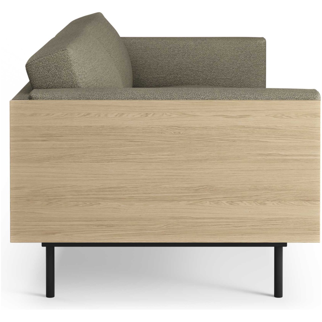 Wood 3-sits soffa