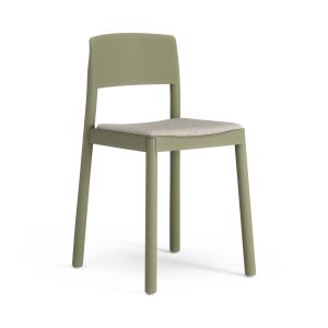 Grace caféstol med klädd sits.