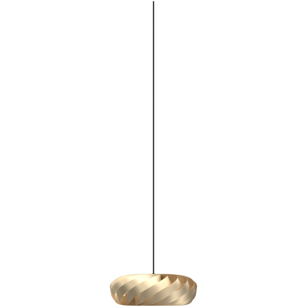 TR5 Pendant, Alu., Gold, 40 x 18 cm